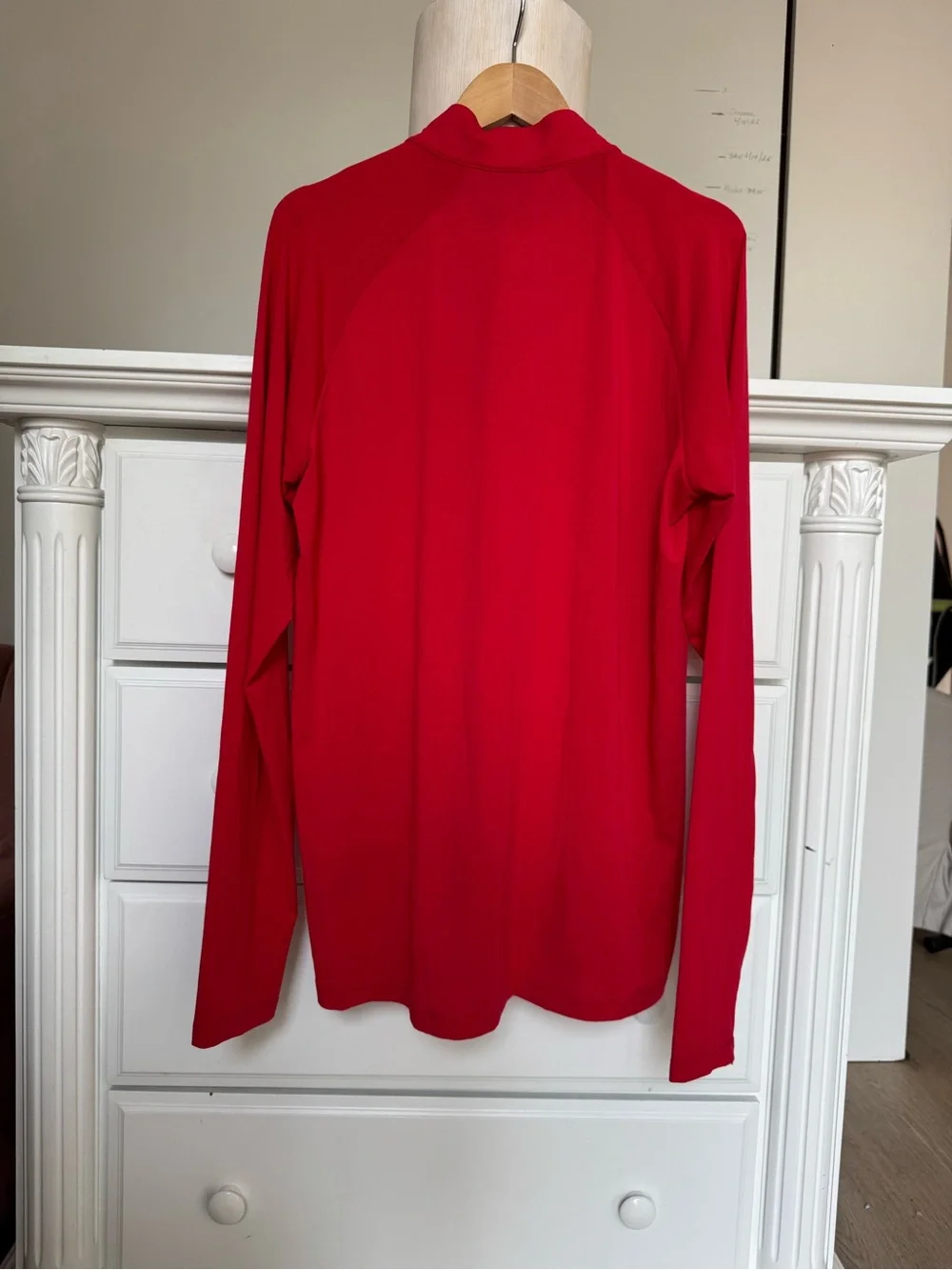 The North Face Men’s Quarter-Zip Pullover Red NWT